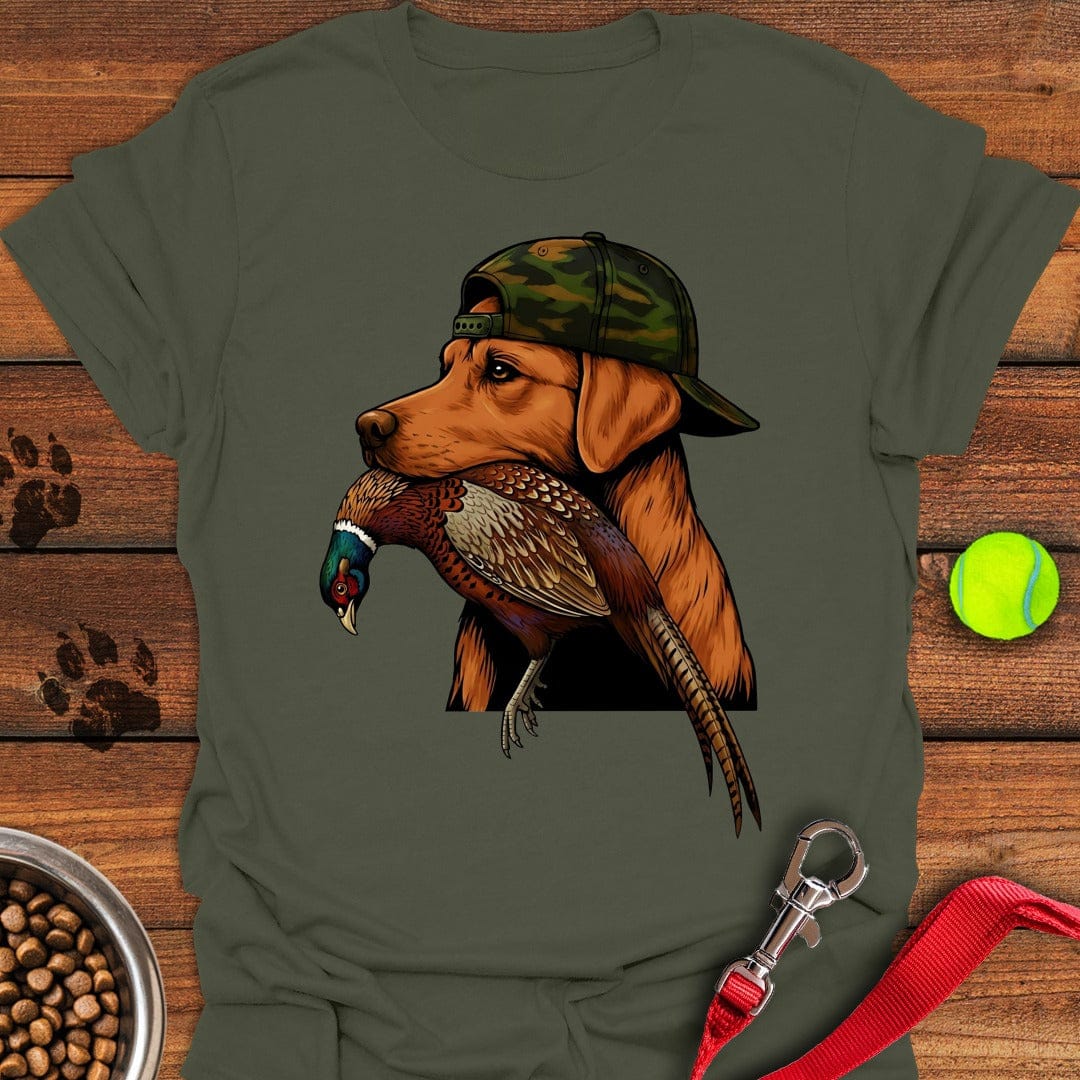 Fox Red Pheasant Hunter Labrador T-Shirt Chill Dog Clothing Mother's Day Gift Ideas