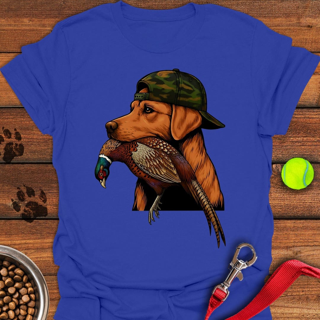 Fox Red Pheasant Hunter Labrador T-Shirt Chill Dog Clothing Mother's Day Gift Ideas