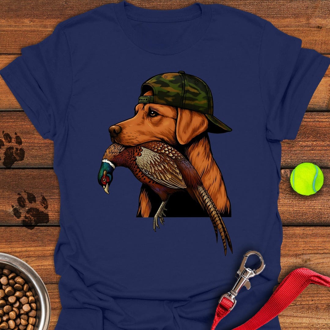 Fox Red Pheasant Hunter Labrador T-Shirt Chill Dog Clothing Mother's Day Gift Ideas