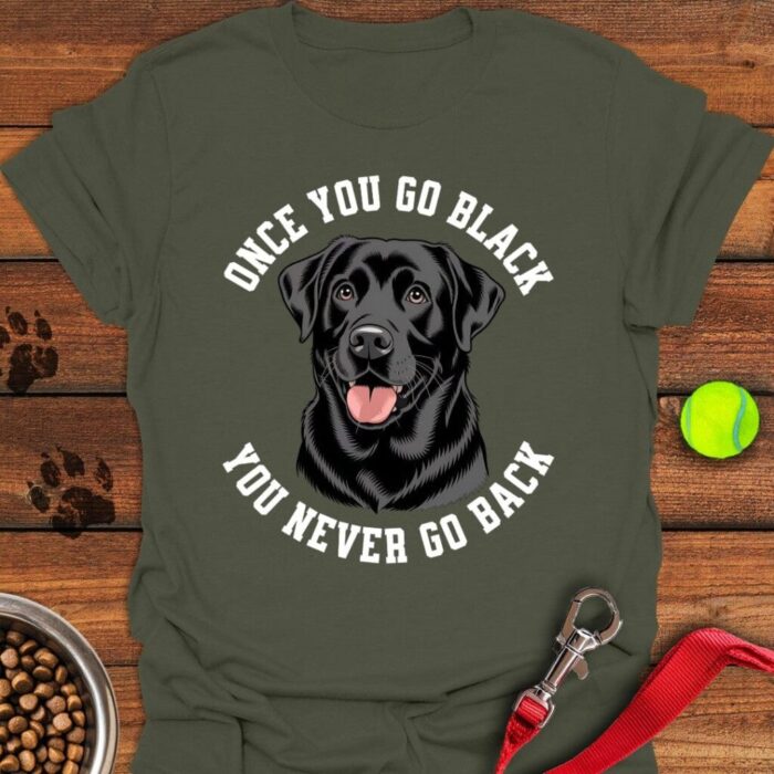 Funny Black Labrador T-Shirt Gifts For Black Labrador Lovers