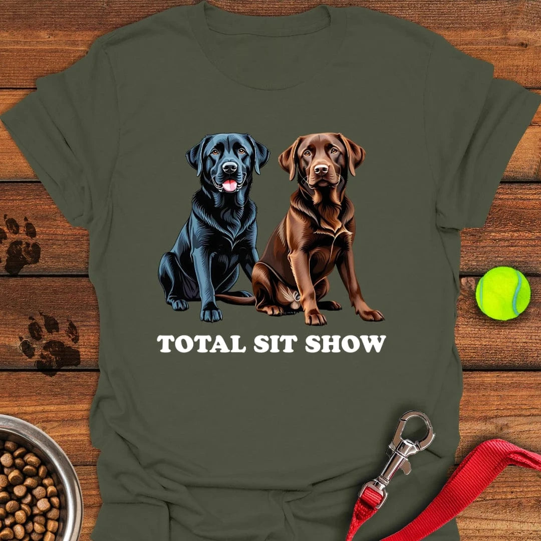 Funny Chocolate & Black T-Shirt Friendly Dog Clothes Presents For New Dog Owners