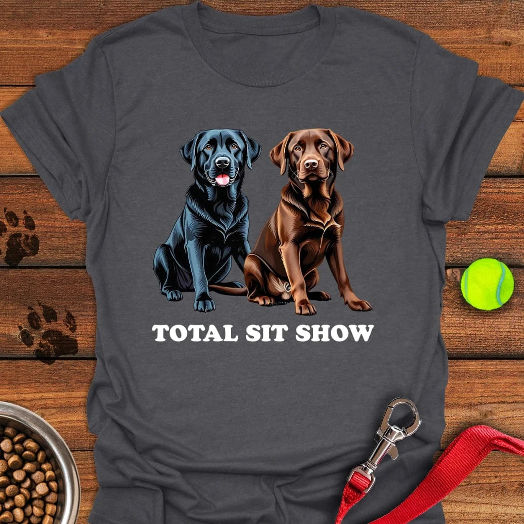 Funny Chocolate & Black T-Shirt Friendly Dog Clothes Presents For New Dog Owners