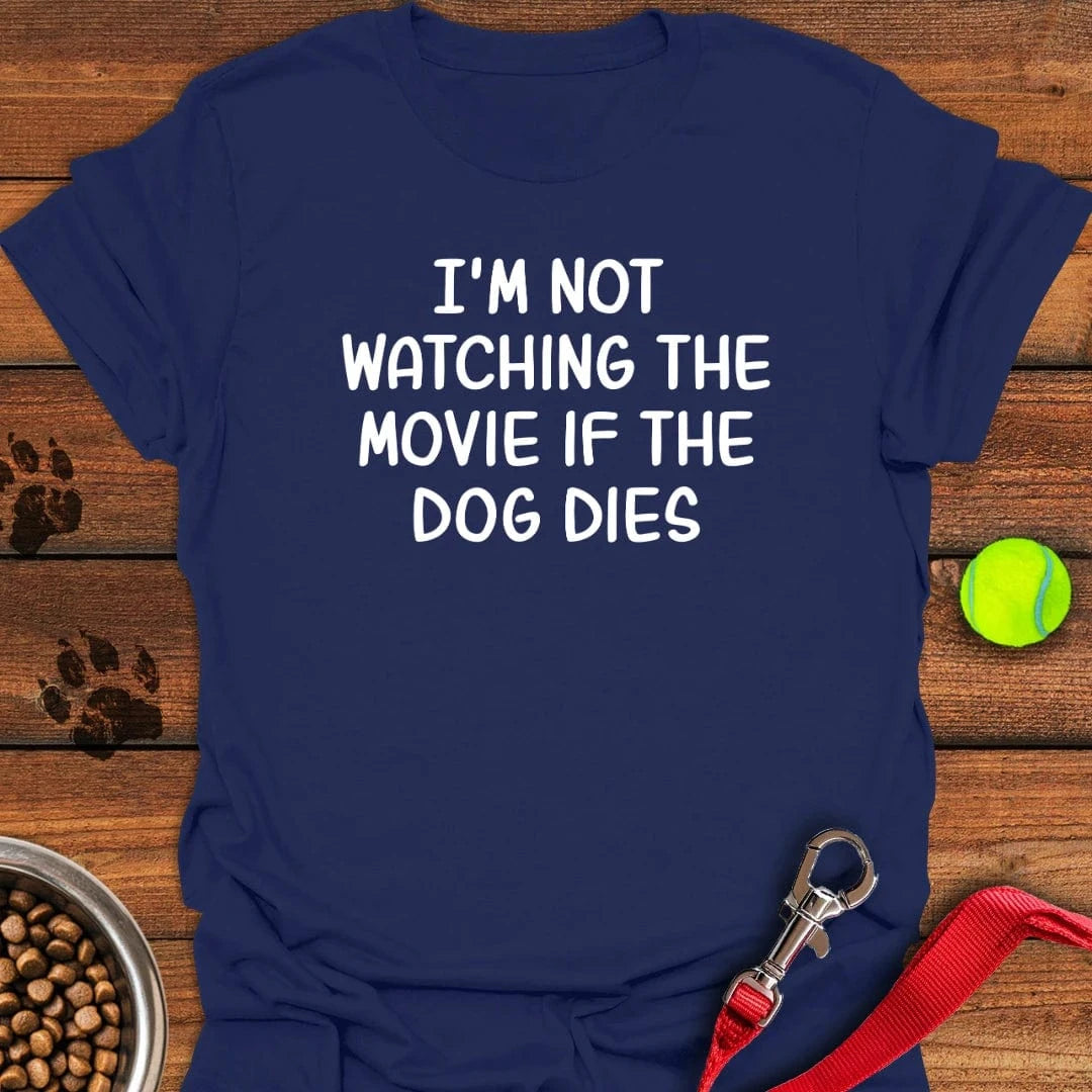 Funny Dog Movie T-Shirt Energetic Dog Clothes Gifts For Dog Owners