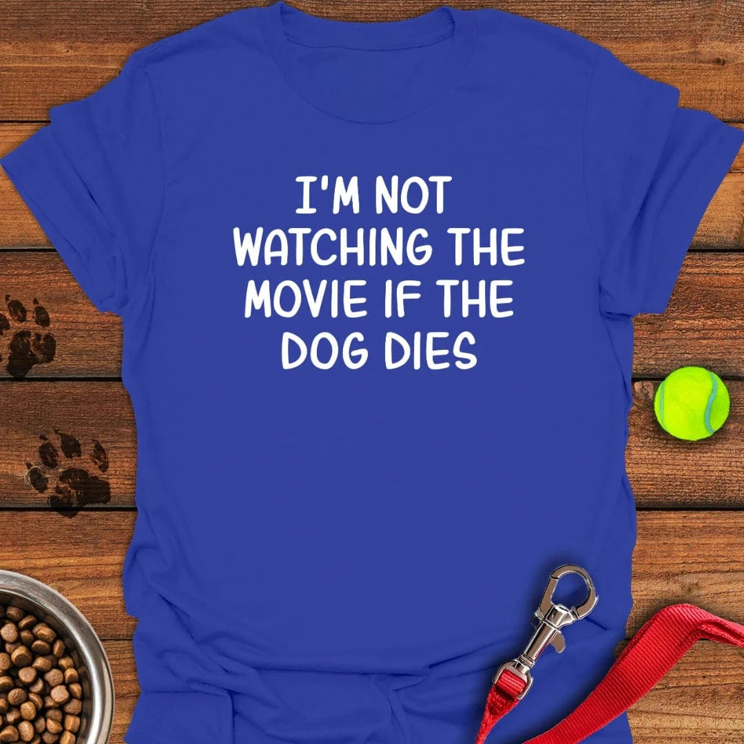 Funny Dog Movie T-Shirt Energetic Dog Clothes Gifts For Dog Owners