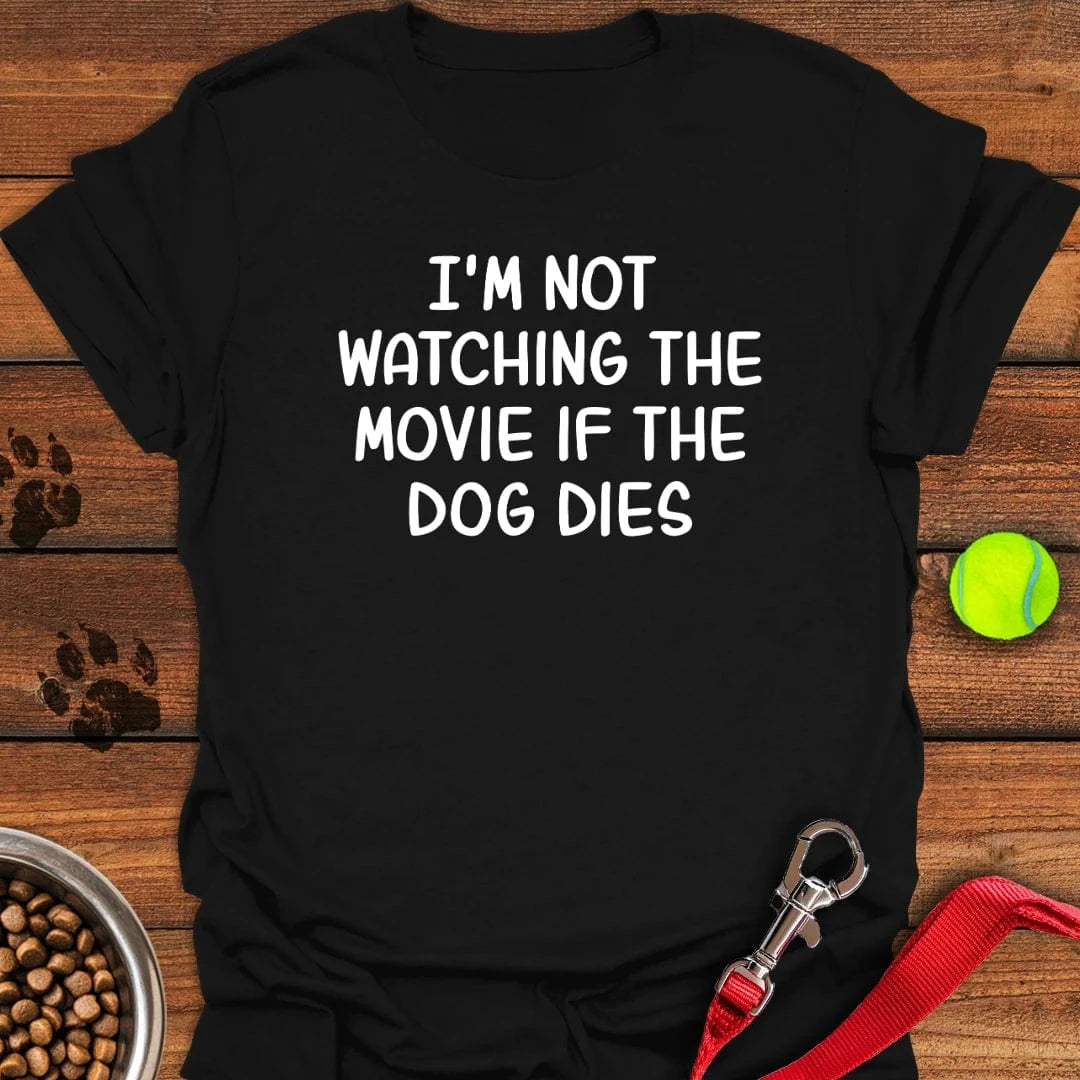 Funny Dog Movie T-Shirt Energetic Dog Clothes Gifts For Dog Owners