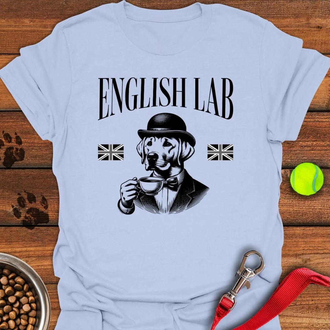 Funny English Labrador T-Shirt Playful Dog Clothes Top Gifts For Dog Lovers