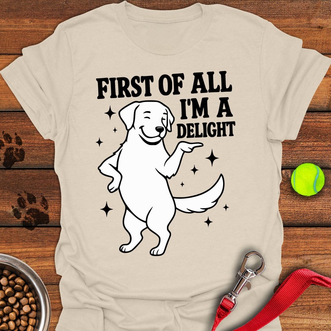 Funny Labrador T-Shirt Playful Dog Apparel Best Mother's Day Gifts For First Time Mom
