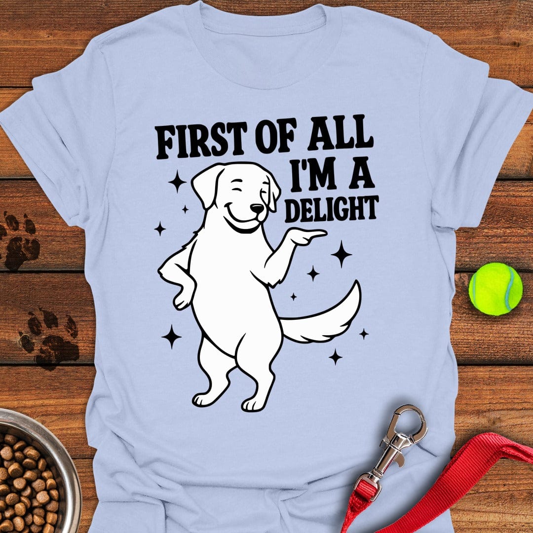 Funny Labrador T-Shirt Playful Dog Apparel Best Mother's Day Gifts For First Time Mom