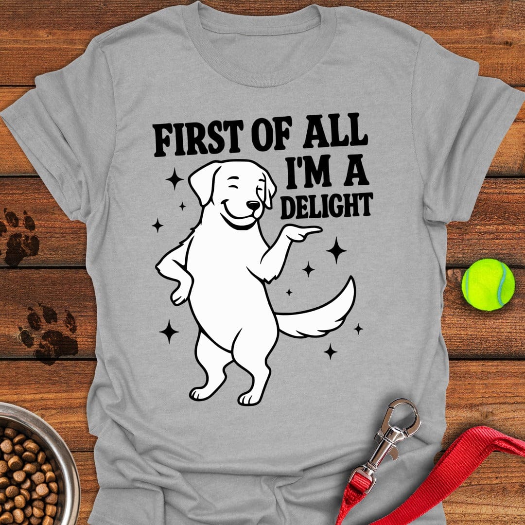 Funny Labrador T-Shirt Playful Dog Apparel Best Mother's Day Gifts For First Time Mom