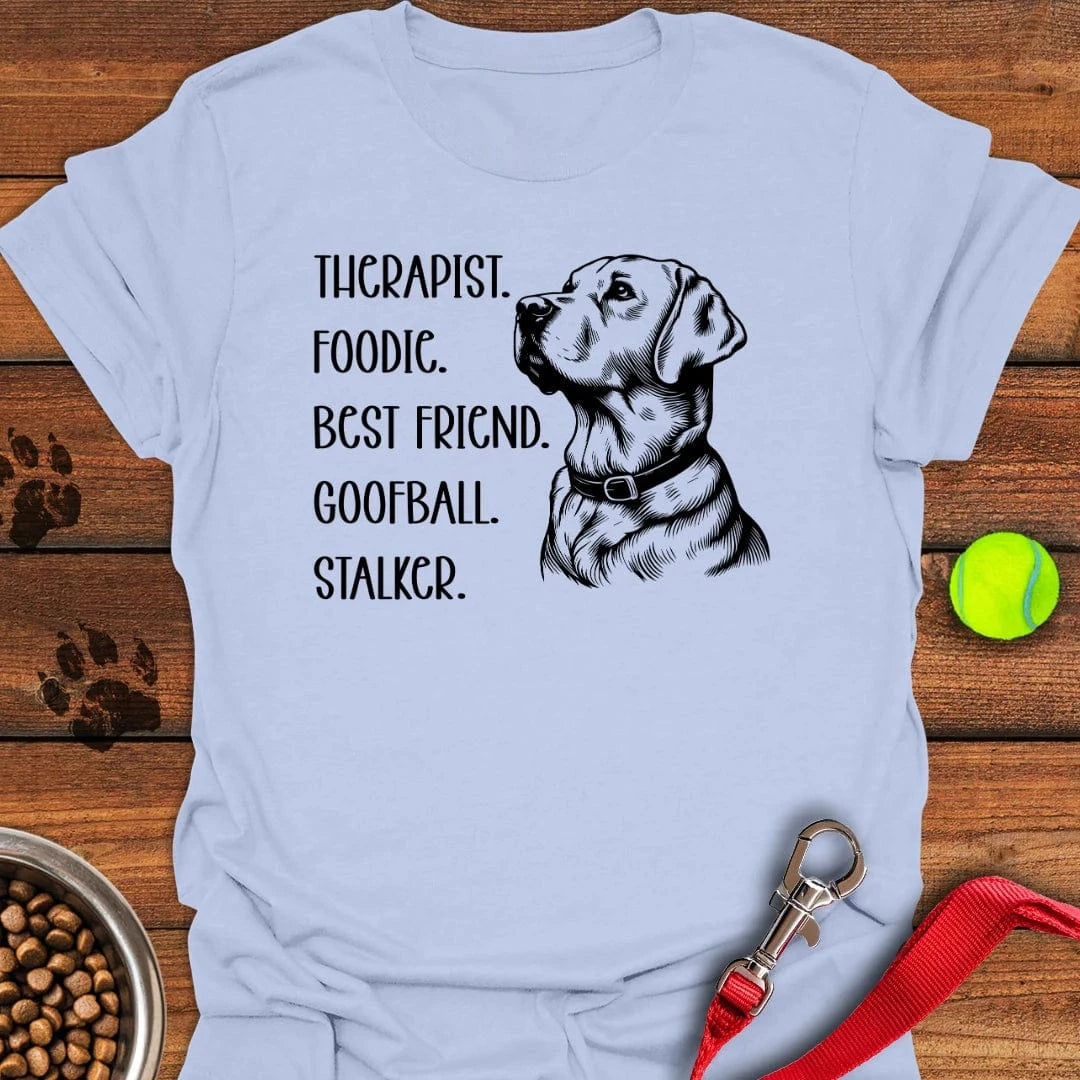 Funny Labrador Titles T-Shirt Labrador Retriever Gifts For Dog Lovers