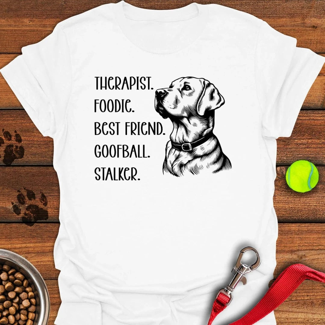 Funny Labrador Titles T-Shirt Labrador Retriever Gifts For Dog Lovers