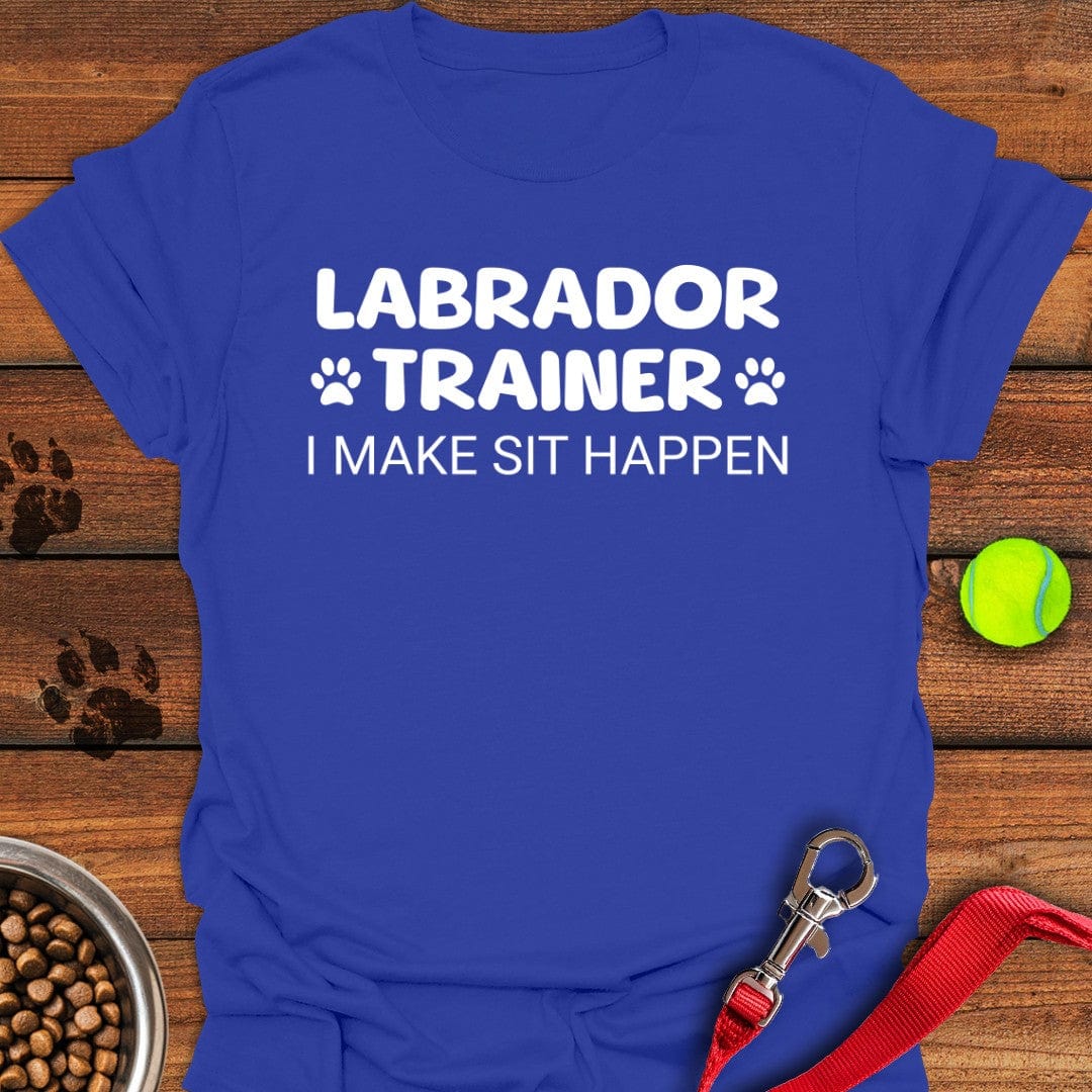 Funny Labrador Trainer T-Shirt Wild Dog Clothing Funny Dog Gifts For Owners