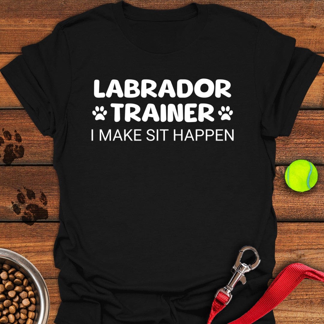 Funny Labrador Trainer T-Shirt Wild Dog Clothing Funny Dog Gifts For Owners
