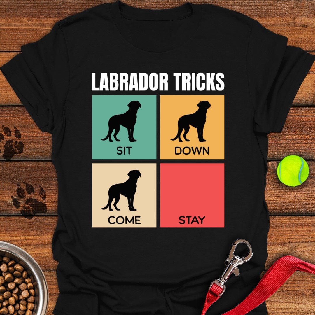 Funny Labrador Tricks T-Shirt Brave Dog Clothes Gifts For Dog Lovers For Him Her