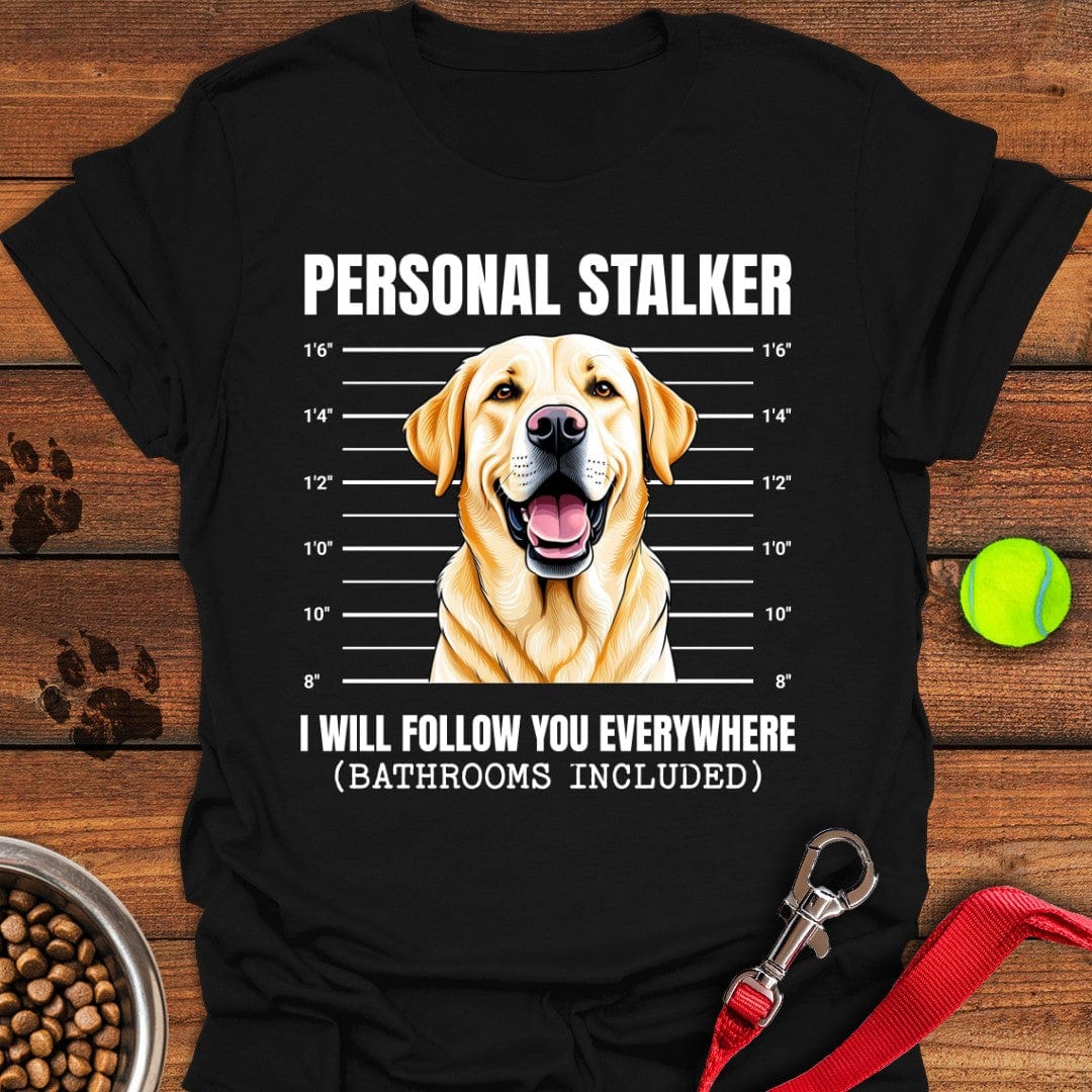 Funny Yellow Labrador Mugshot T-Shirt Sweet Dog Clothes Mothers Day Gift Special