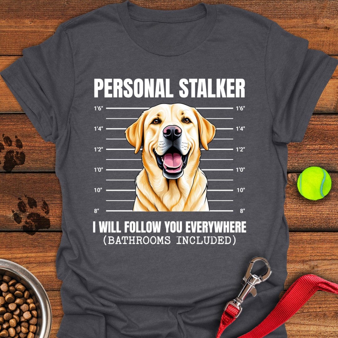 Funny Yellow Labrador Mugshot T-Shirt Sweet Dog Clothes Mothers Day Gift Special