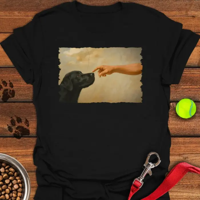 God Creates Black Lab T-Shirt Cute Animal Tees Gifts For Black Lab Lovers
