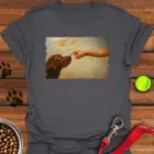 God Creates Chocolate Labrador T-Shirt Gifts For Chocolate Lab Lovers