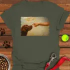 God Creates Chocolate Labrador T-Shirt Gifts For Chocolate Lab Lovers