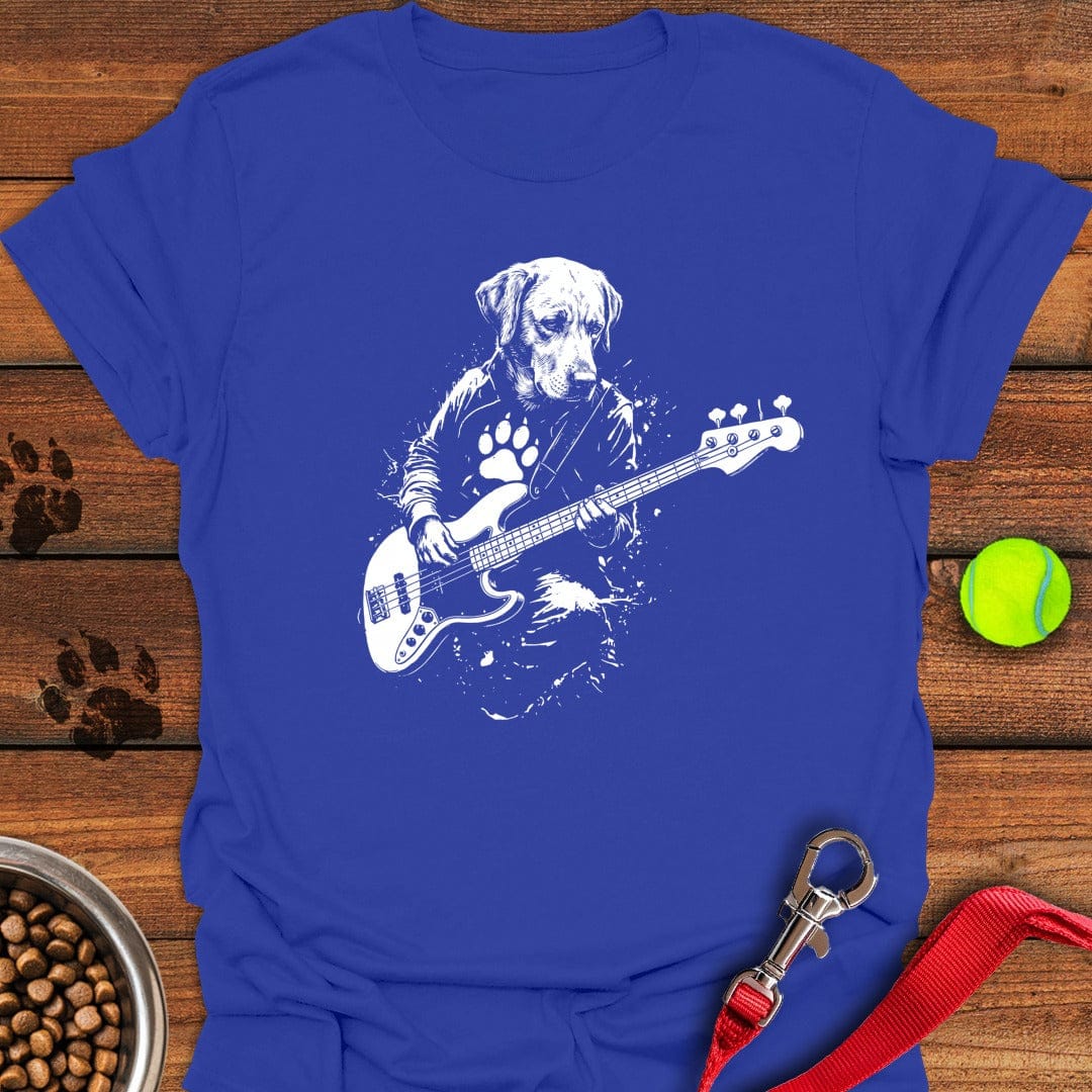 Labrador Bass T-Shirt Playful Dog Clothes Best Dog Lovers Gifts For Him Her