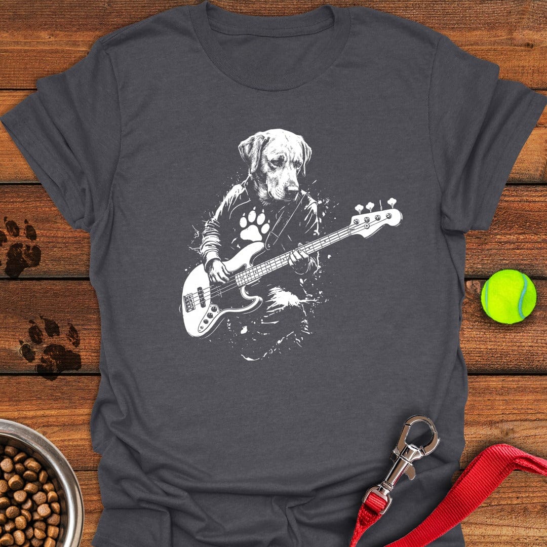 Labrador Bass T-Shirt Playful Dog Clothes Best Dog Lovers Gifts For Him Her