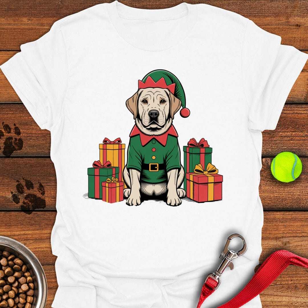 Labrador Christmas T-Shirt Lucky Dog Clothing Mother's Day Gifts
