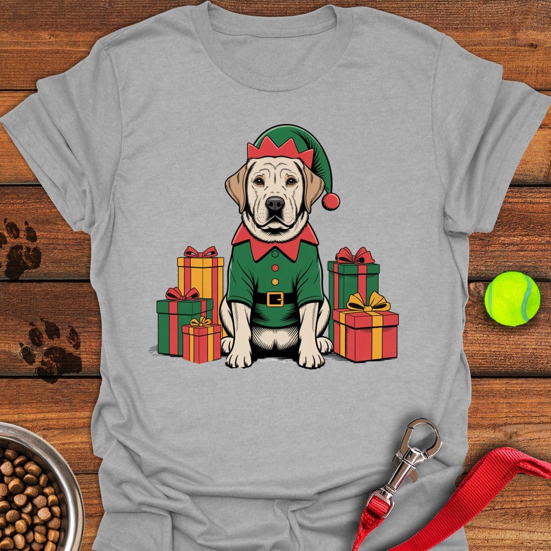 Labrador Christmas T-Shirt Lucky Dog Clothing Mother's Day Gifts