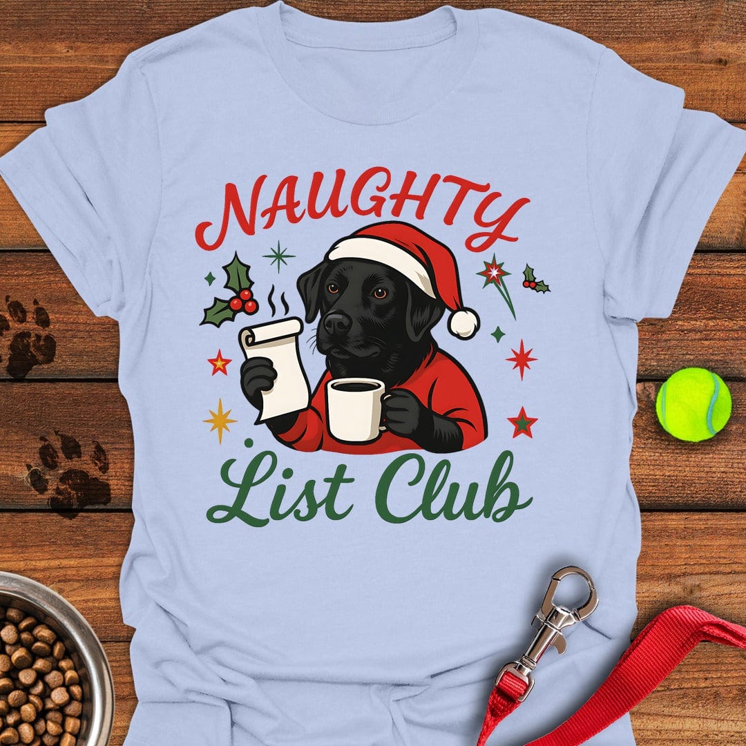 Labrador Christmas T-Shirt Smart Dog Clothes Gifts For Dog Parents