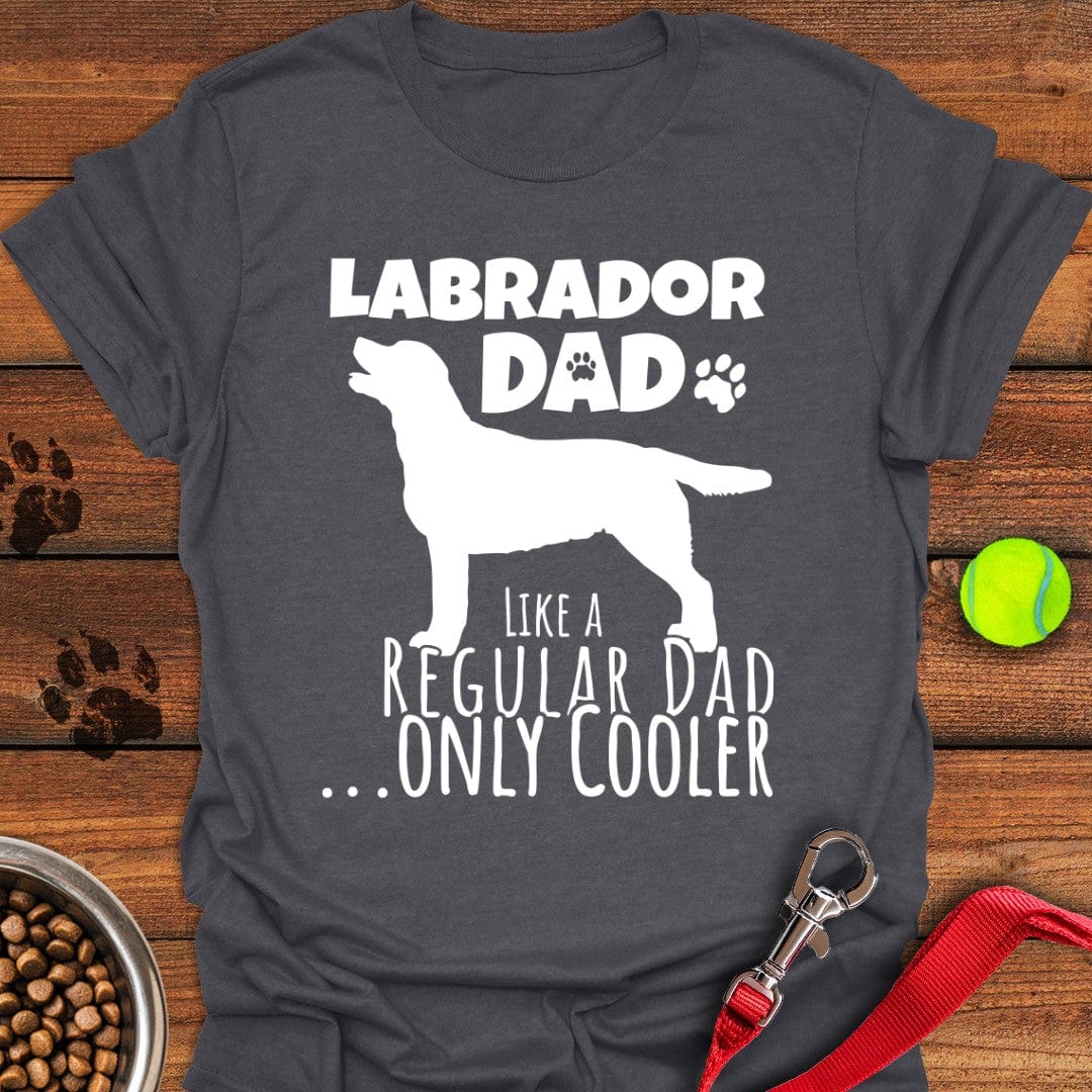 Labrador Dad T-Shirt Stylish Dog Clothes Best Presents For Dog Owners