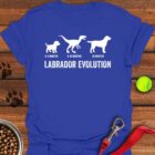 Labrador Evolution T-Shirt Gifts For Labrador Retriever Lovers