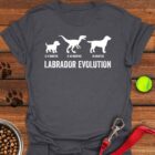 Labrador Evolution T-Shirt Gifts For Labrador Retriever Lovers