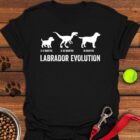 Labrador Evolution T-Shirt Gifts For Labrador Retriever Lovers