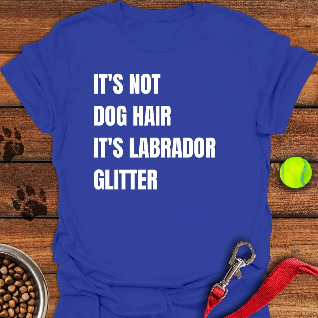 Labrador Glitter T-Shirt Playful Dog Clothes Best Gifts For Dog Pet Lovers