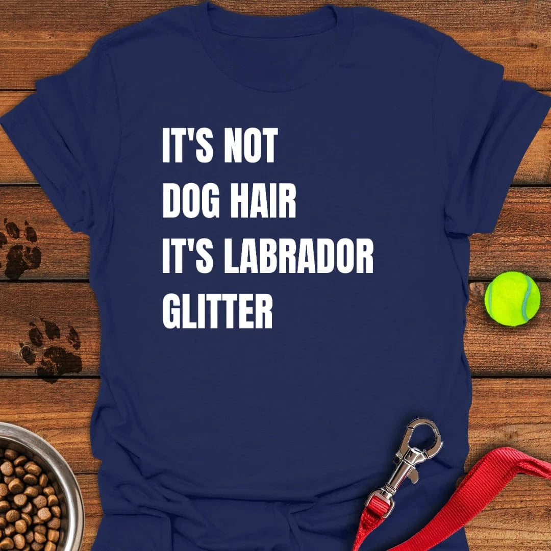 Labrador Glitter T-Shirt Playful Dog Clothes Best Gifts For Dog Pet Lovers
