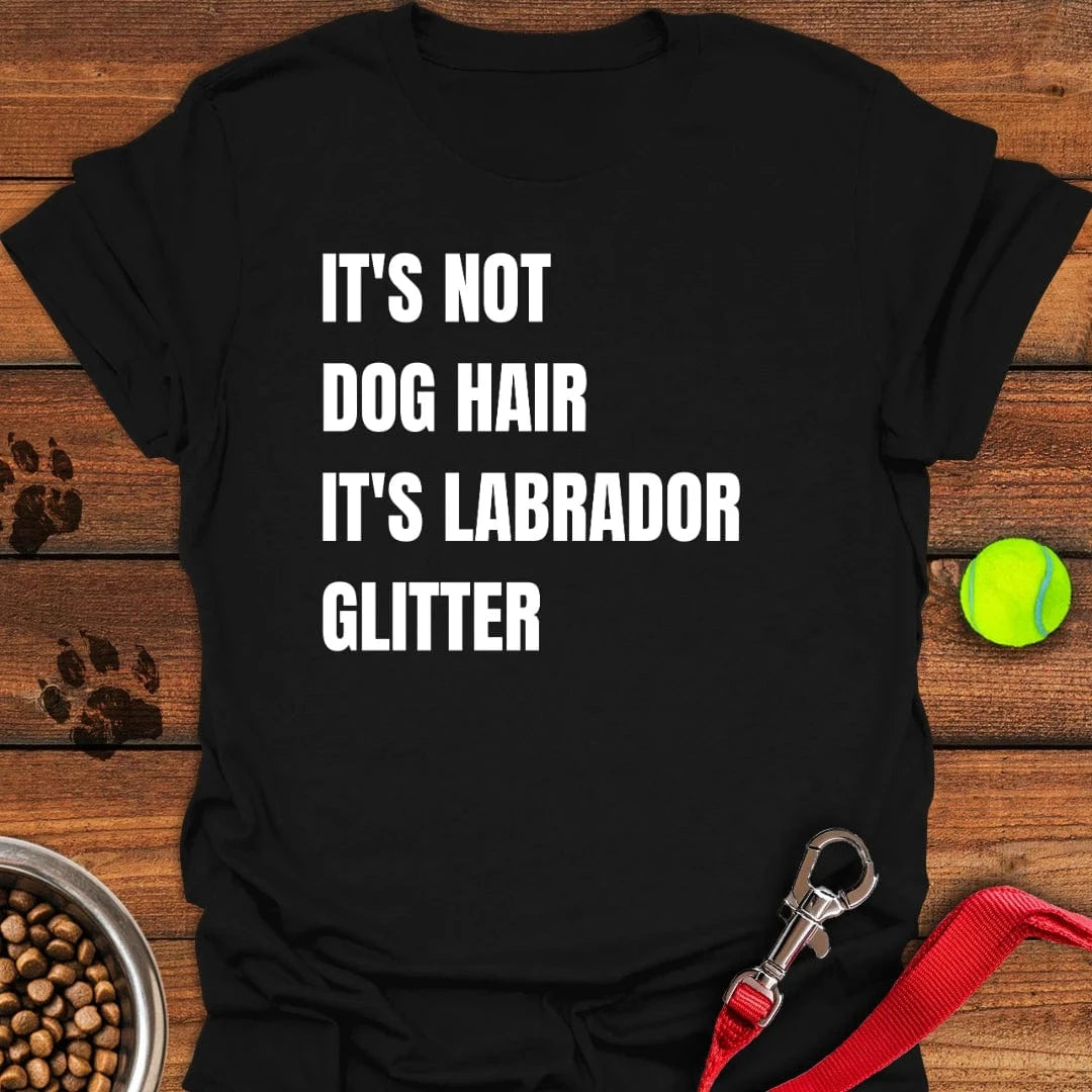 Labrador Glitter T-Shirt Playful Dog Clothes Best Gifts For Dog Pet Lovers