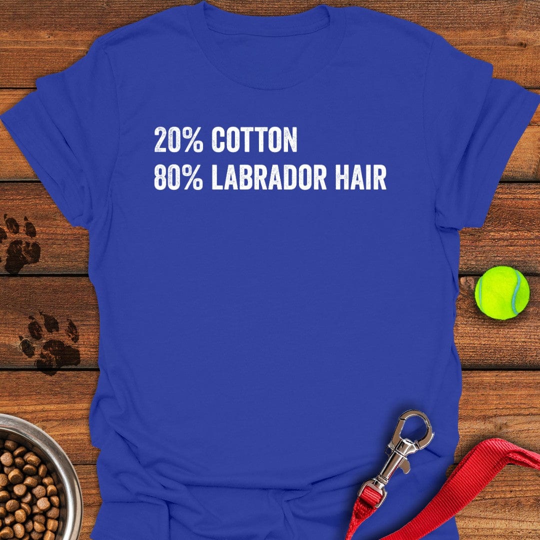 Labrador Hair T-Shirt Stylish Dog Clothes Fathers Day Presents