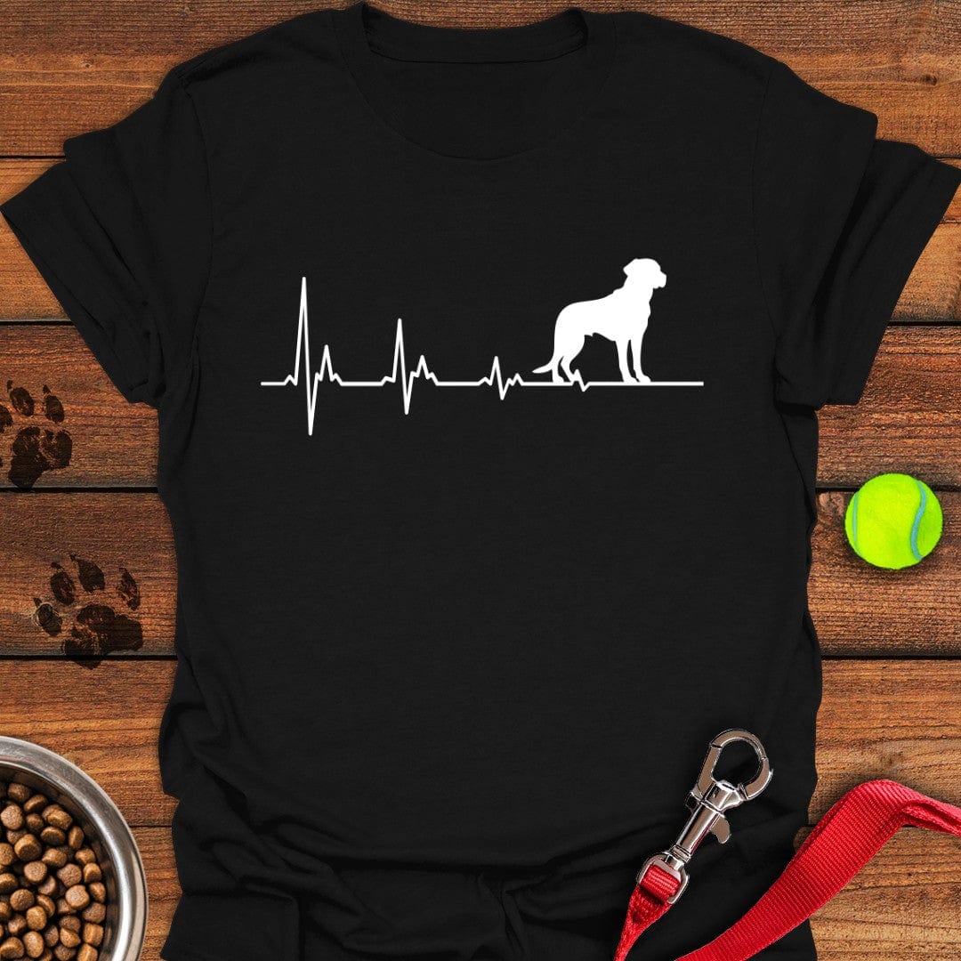 Labrador Heartbeat T-Shirt Wild Dog Clothes Dog Themed Gifts