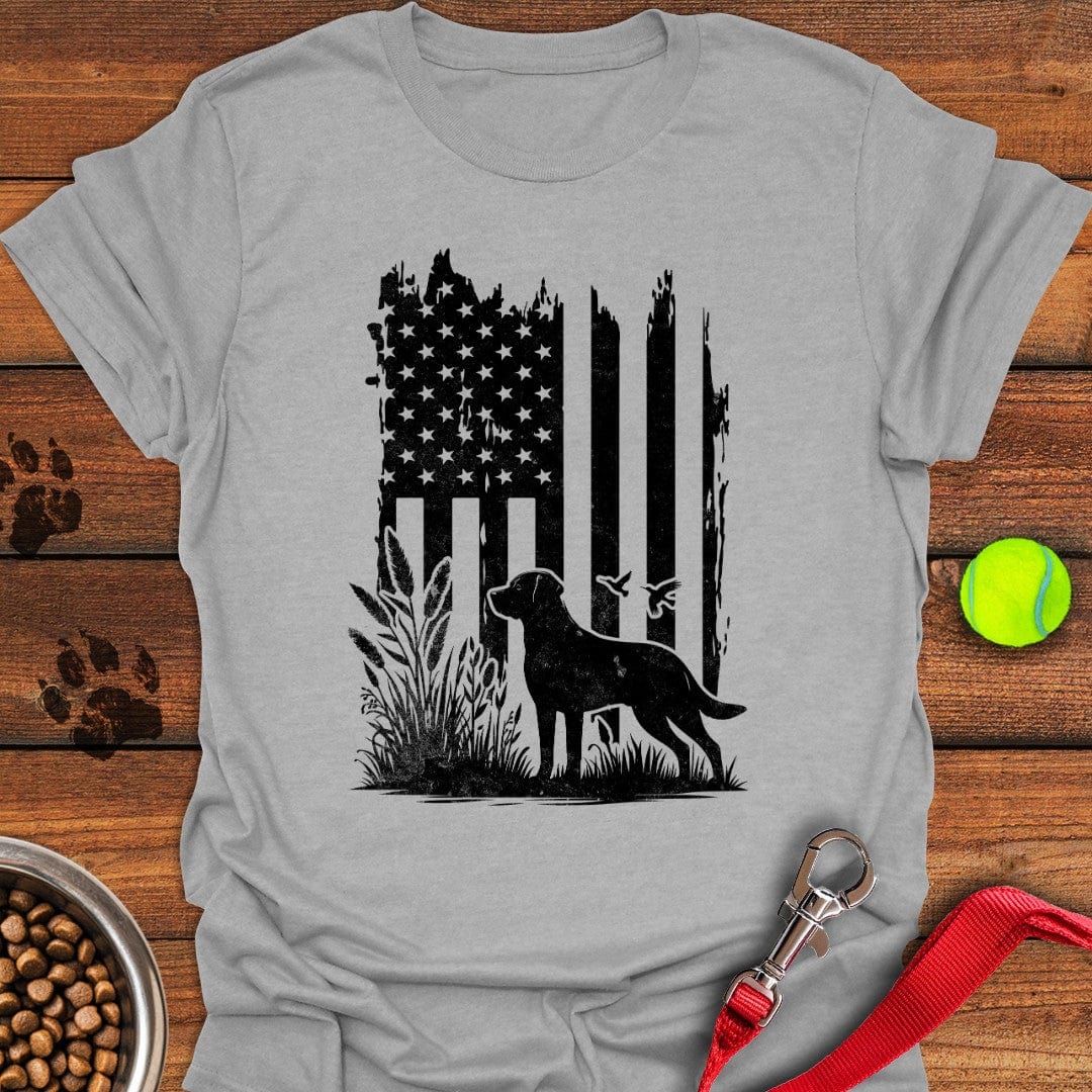 Labrador Hunting T-Shirt Playful Dog Apparel Unique Mother's Day Gifts