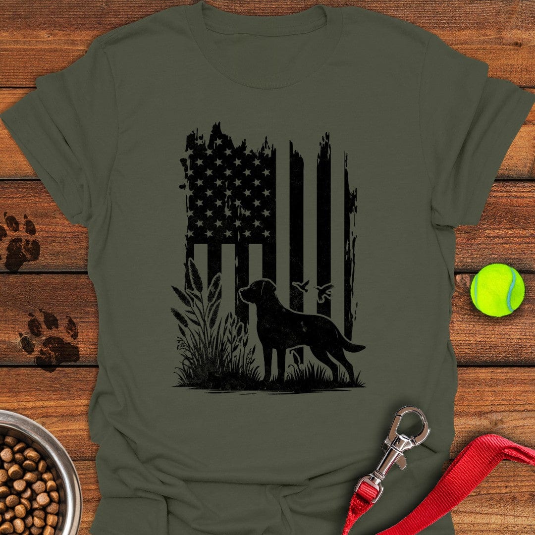 Labrador Hunting T-Shirt Playful Dog Apparel Unique Mother's Day Gifts
