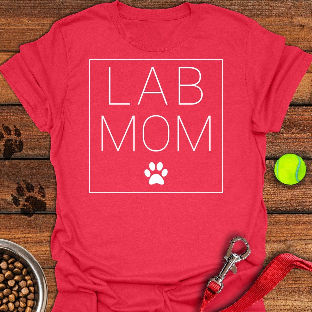 Labrador Mom T-Shirt Big Dog Apparel Presents For People With Dogs