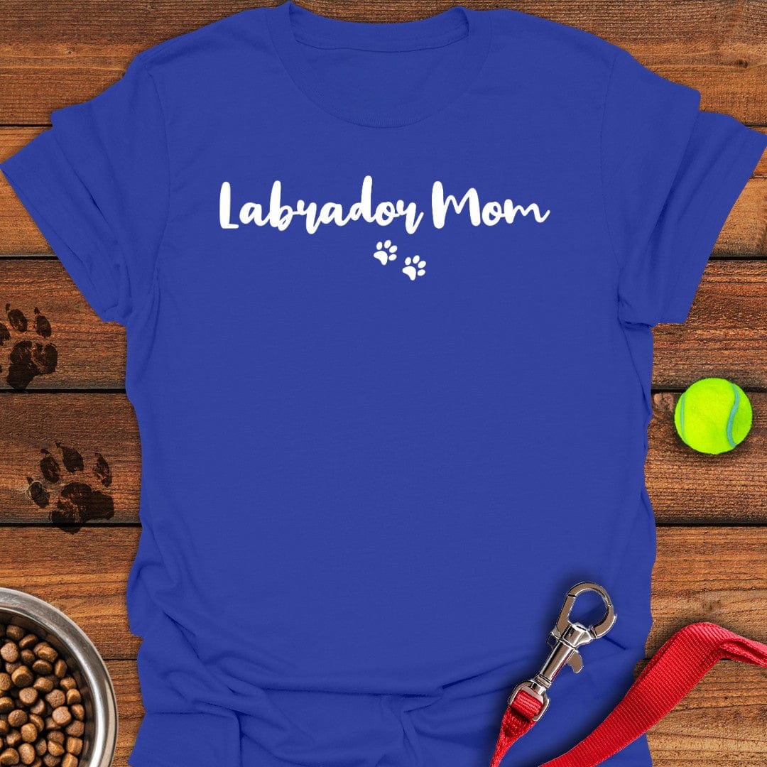 Labrador Mom T-Shirt Wild Dog Clothing Mother's Day Gifts For Wife