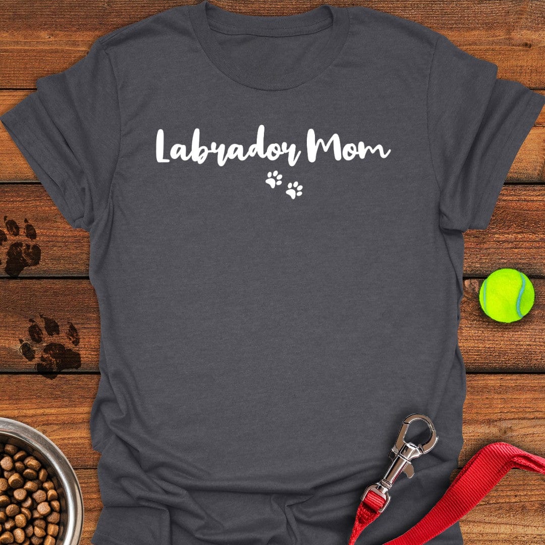 Labrador Mom T-Shirt Wild Dog Clothing Mother's Day Gifts For Wife