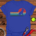 Labrador Retro Sunset T-Shirt Gifts For Labrador Retriever Lovers
