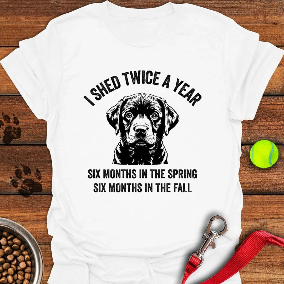 Labrador Shed Funny T-Shirt Fancy Dog Clothing Mothers Day Gift Special