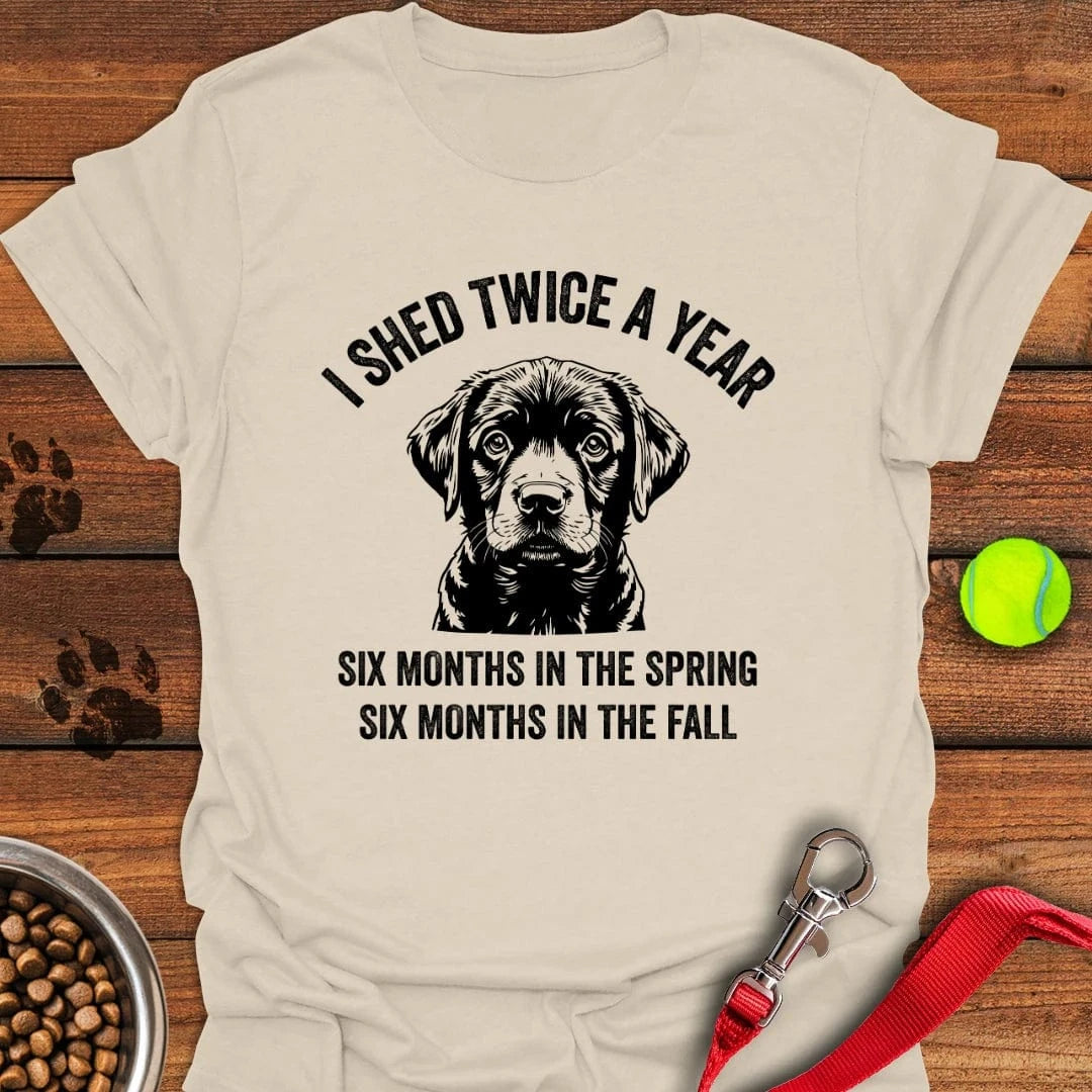 Labrador Shed Funny T-Shirt Fancy Dog Clothing Mothers Day Gift Special