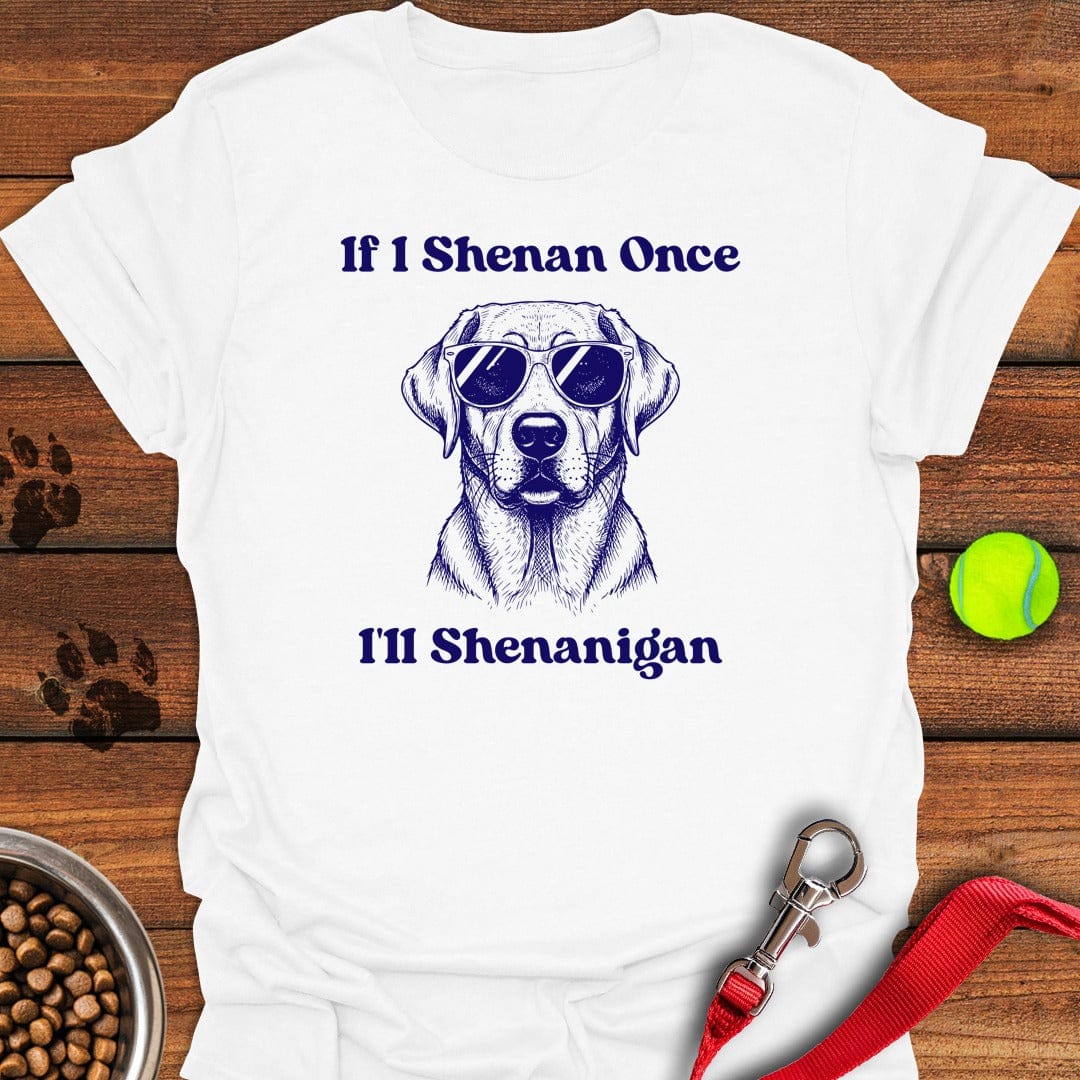 Labrador Shenanigan T-Shirt Tiny Dog Apparel Top Gifts For Dog Owners