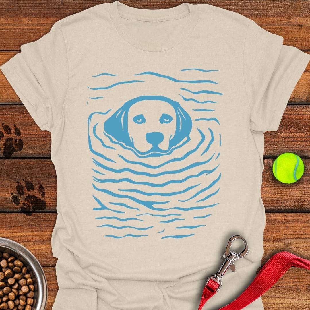 Labrador Swimming T-Shirt Sassy Dog Clothing Unique Dog Gifts