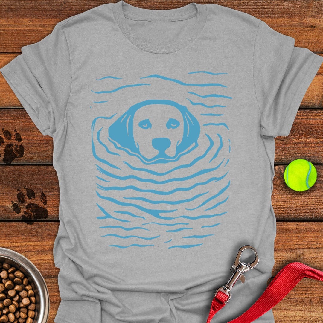 Labrador Swimming T-Shirt Sassy Dog Clothing Unique Dog Gifts