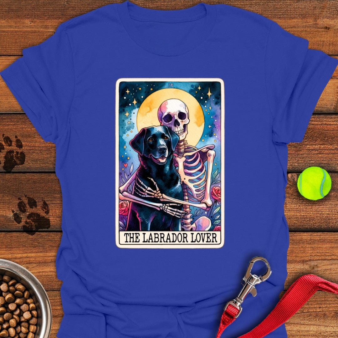 Labrador Tarot Card T-Shirt Smart Dog Clothing Funny Gifts For Dog Lovers