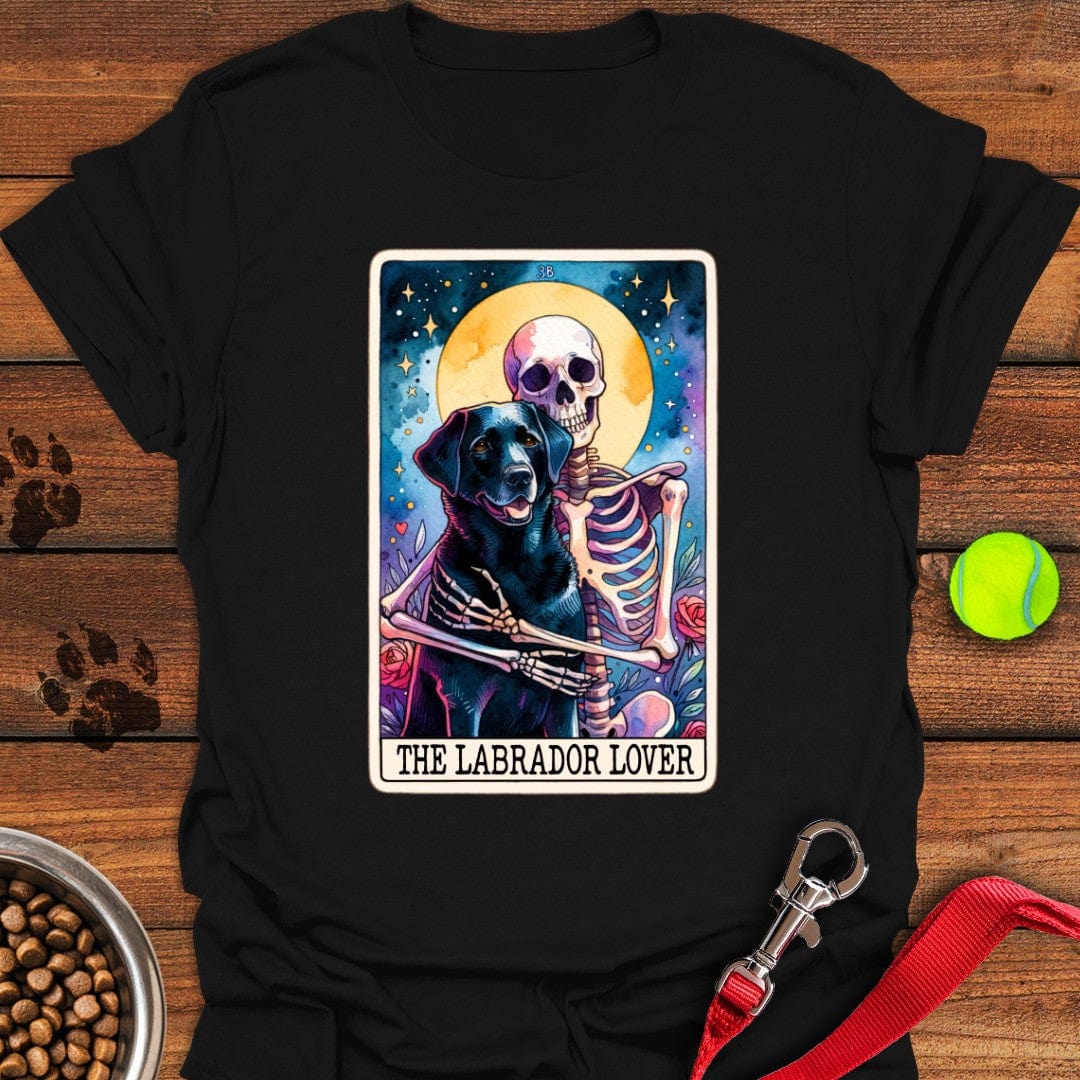 Labrador Tarot Card T-Shirt Smart Dog Clothing Funny Gifts For Dog Lovers